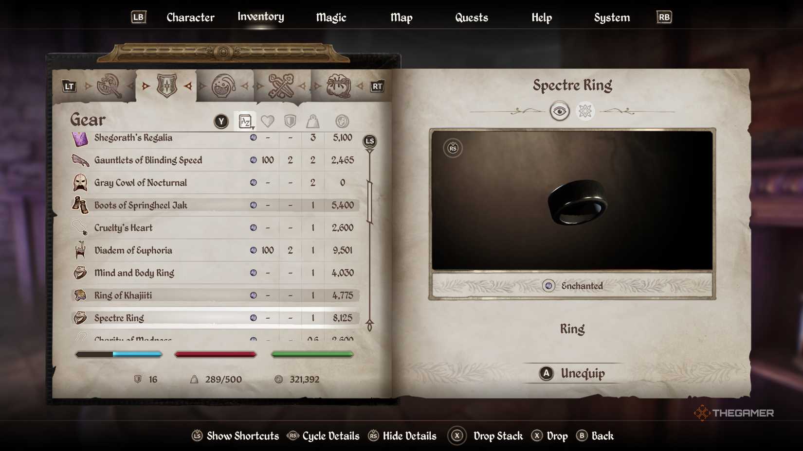 Which Rings Should You Use In Oblivion Remastered?
