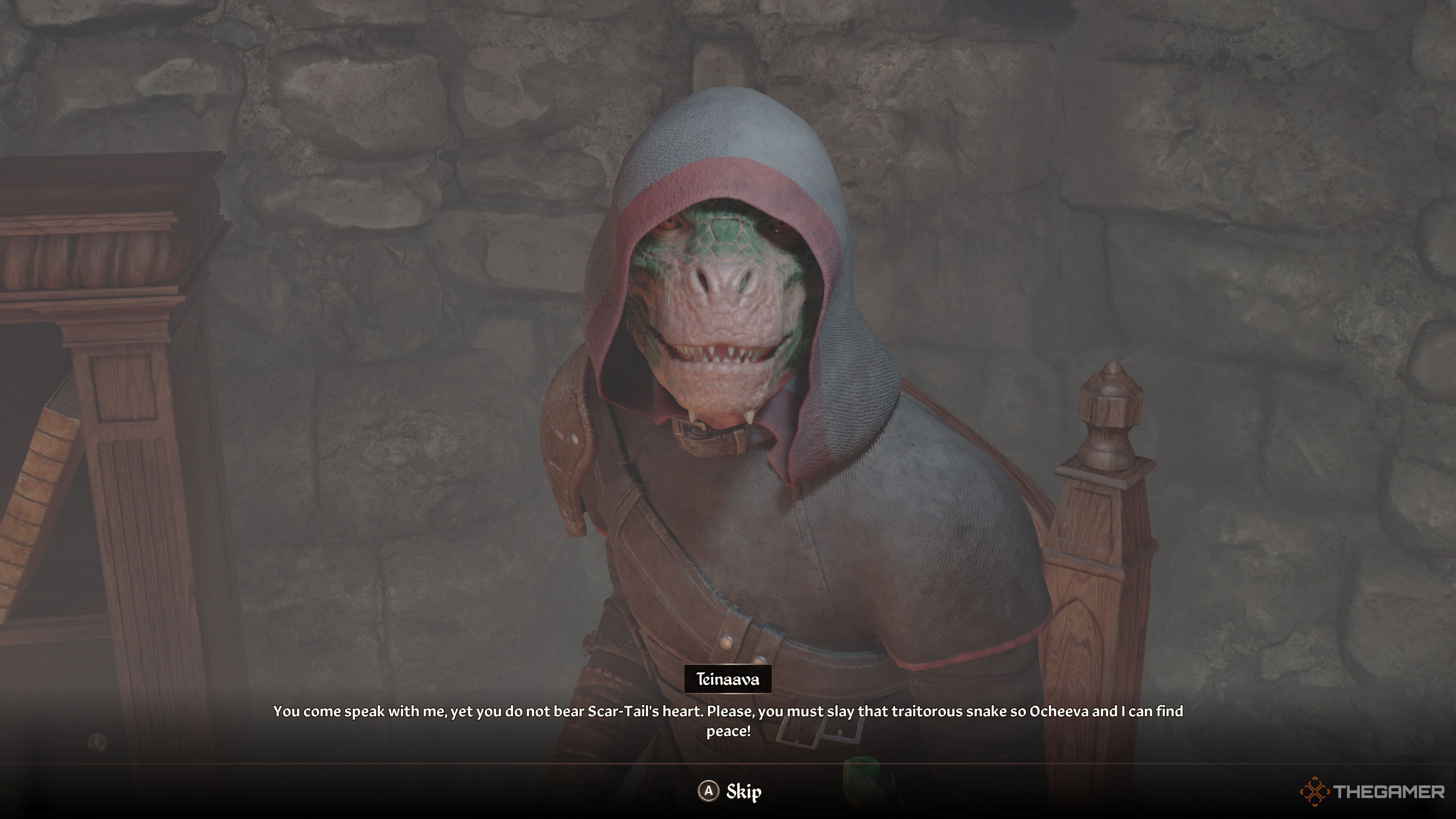 Should You Kill Or Spare Scar-Tail In Oblivion Remastered?