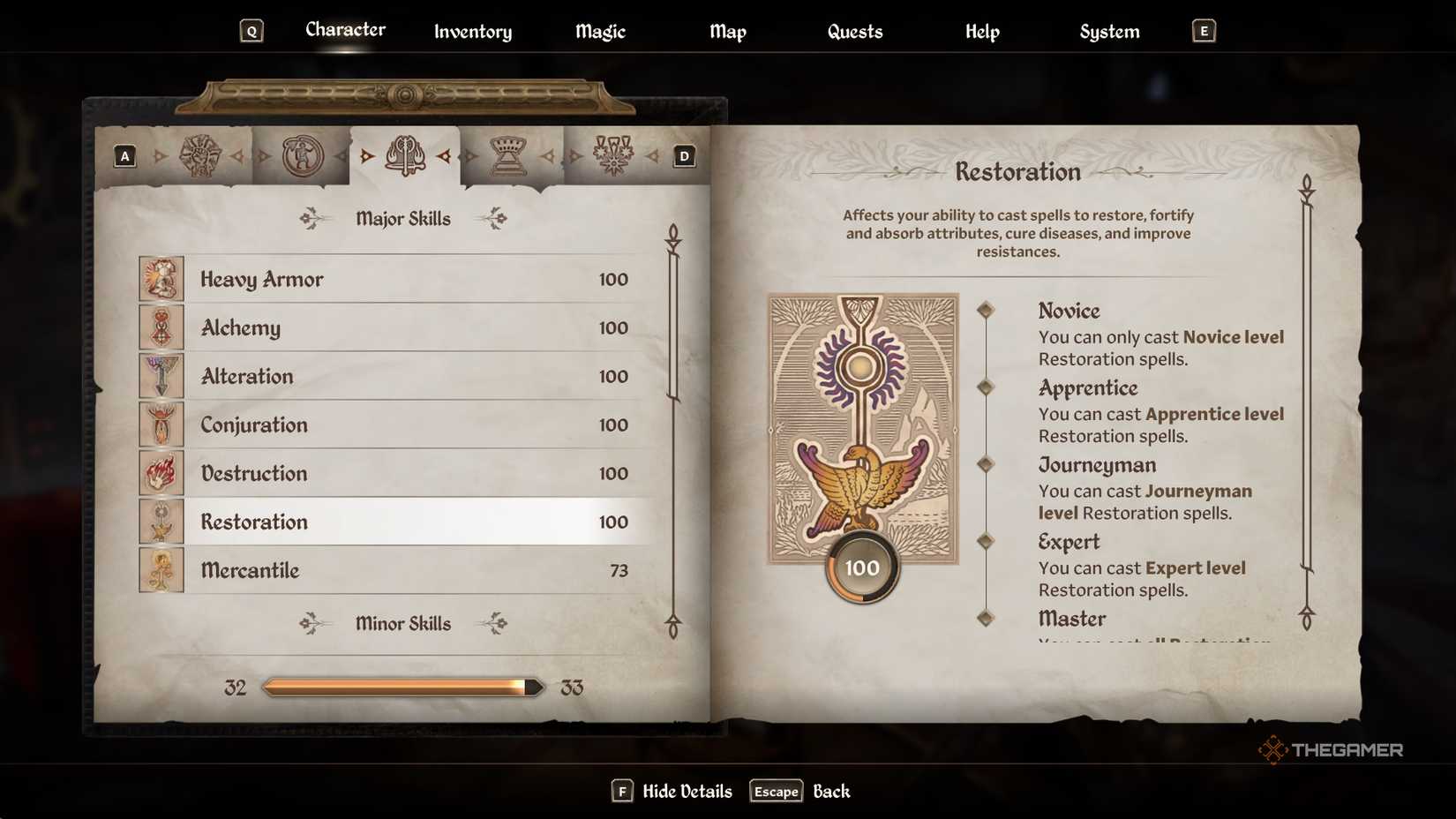 The Best Spells For Grinding Magic Skills In Oblivion Remastered