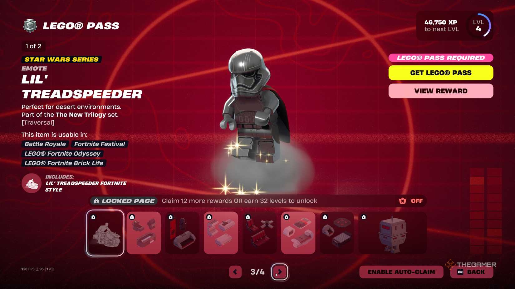 First Order Outpost All Rewards In The Star Wars First Order Lego Pass In Fortnite