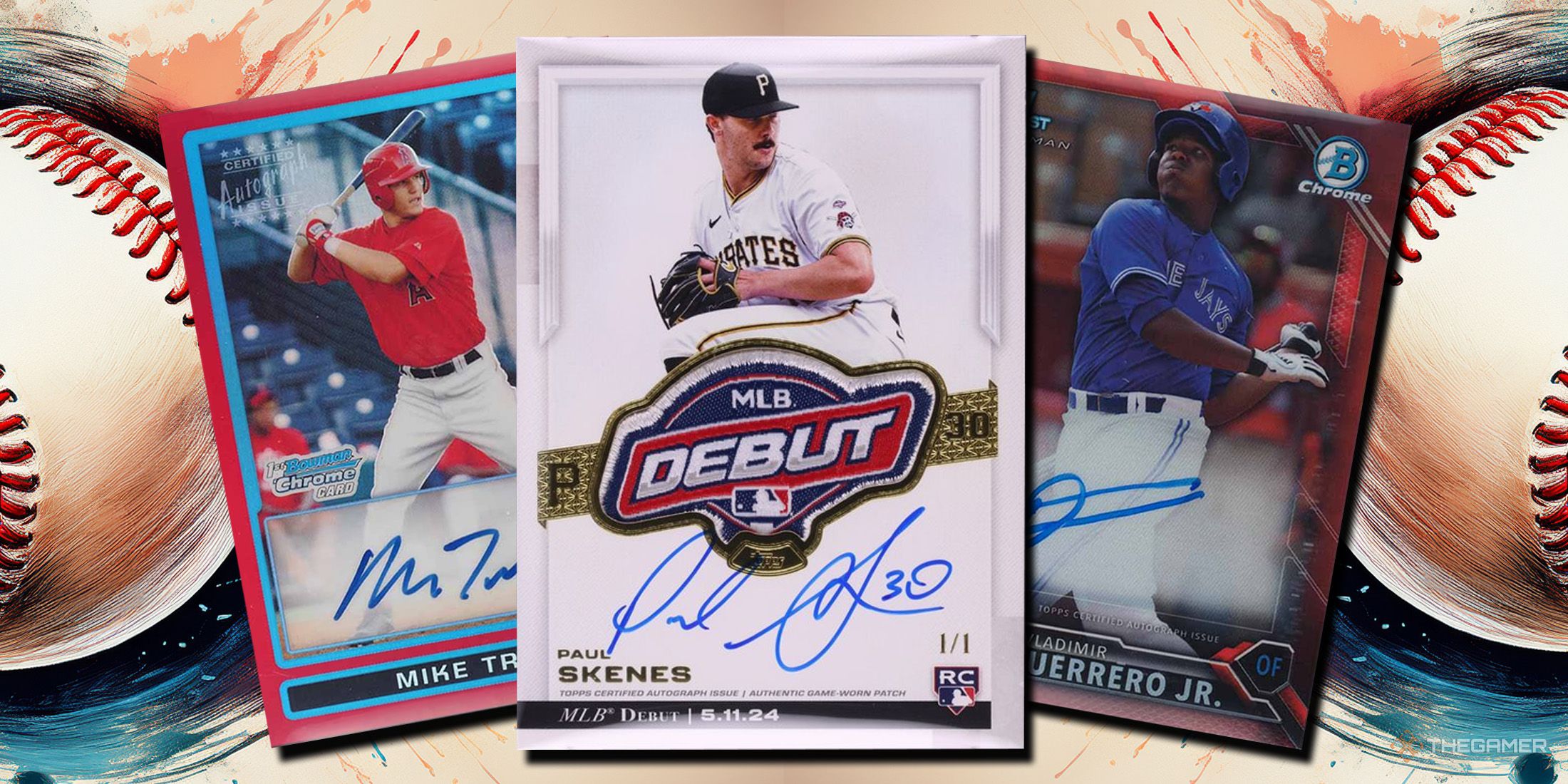 autograph on a rare baseball card 2017 Aaron Judge main image 1