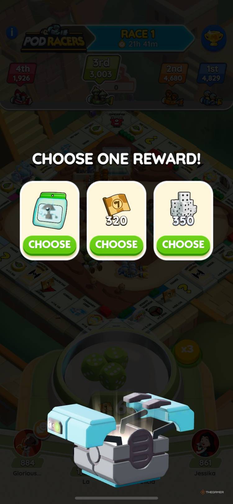 How To Win All Rewards In Pod Racers In Monopoly Go (May 1-5)