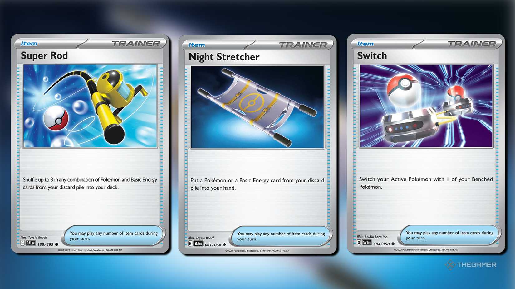 pokemon trading card game rod Amazon.com: Super Rod 188/193 - Paldea Evolved - Pokemon Trainer Card Set