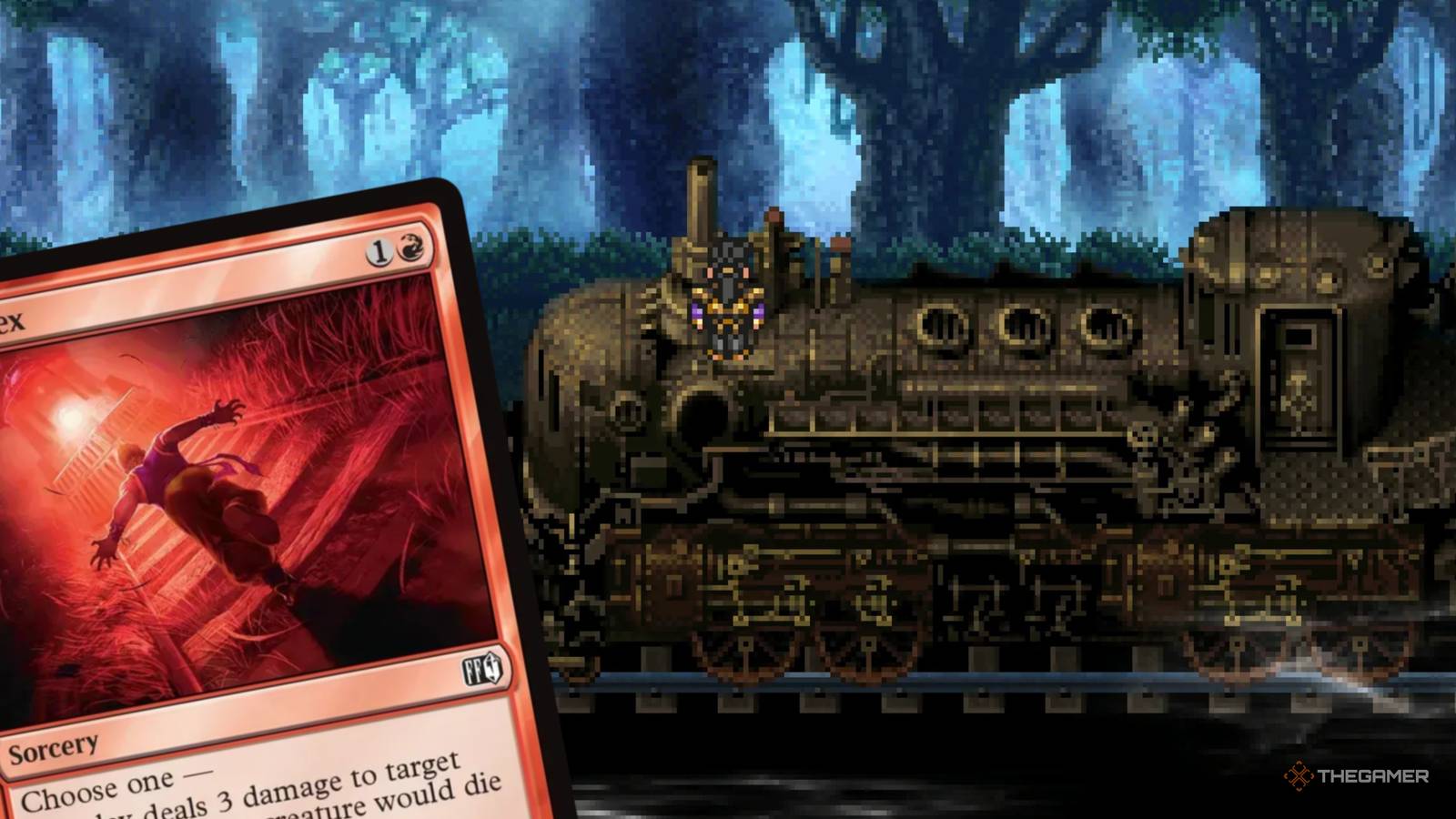 Final Fantasy 6's Train Suplex Has Been Turned Into An MTG Card Final Fantasy 6's Train Suplex Has Been Turned Into An MTG Card