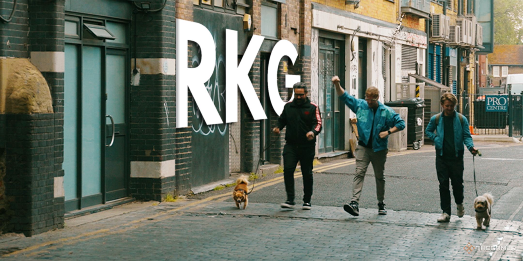 RKG Video Rory Krupa And Gave Promo Shot Walking Down Street Featuring Coco and Ramen