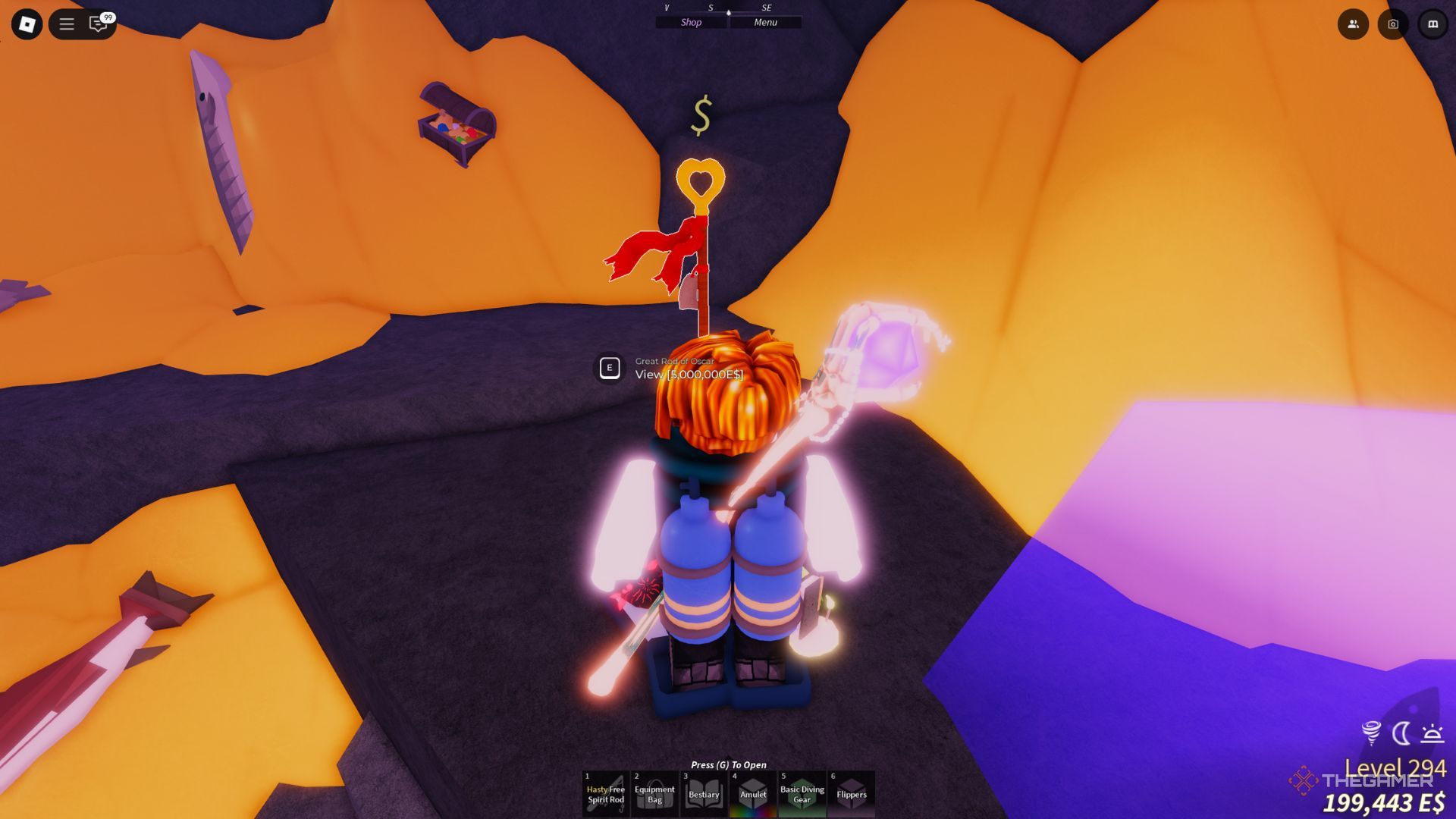 How To Reach Oscar's Locker And Get The Rod of Oscar In Roblox Fisch