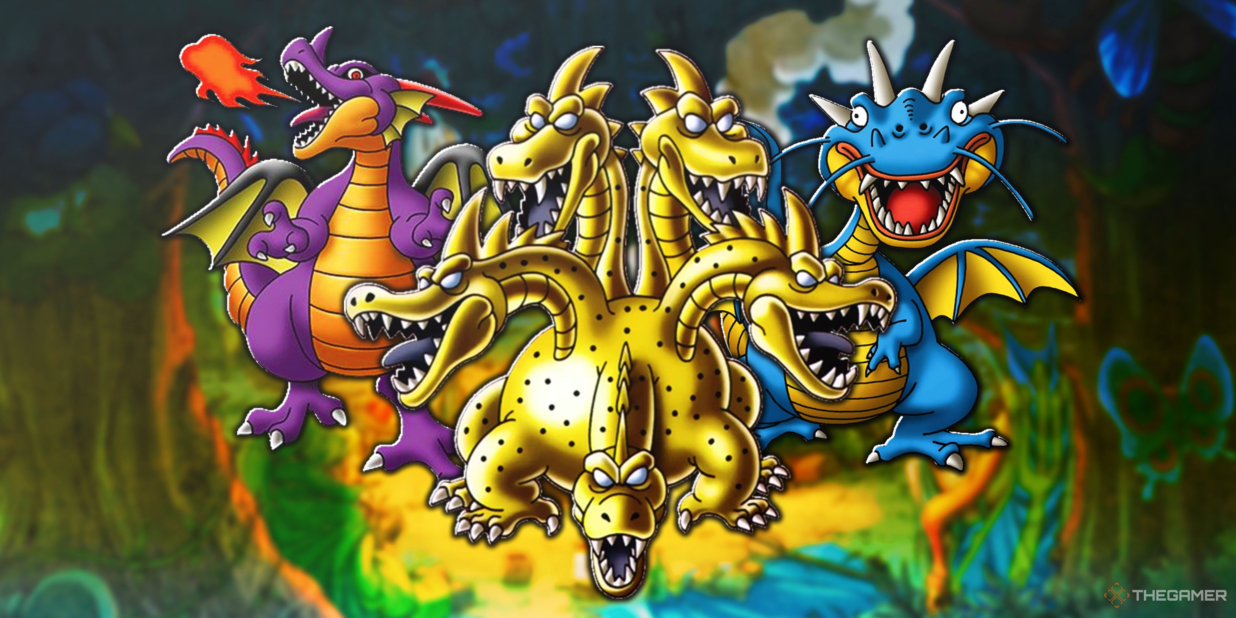 Every Dragon Quest game, ranked by how many dragons they actually have