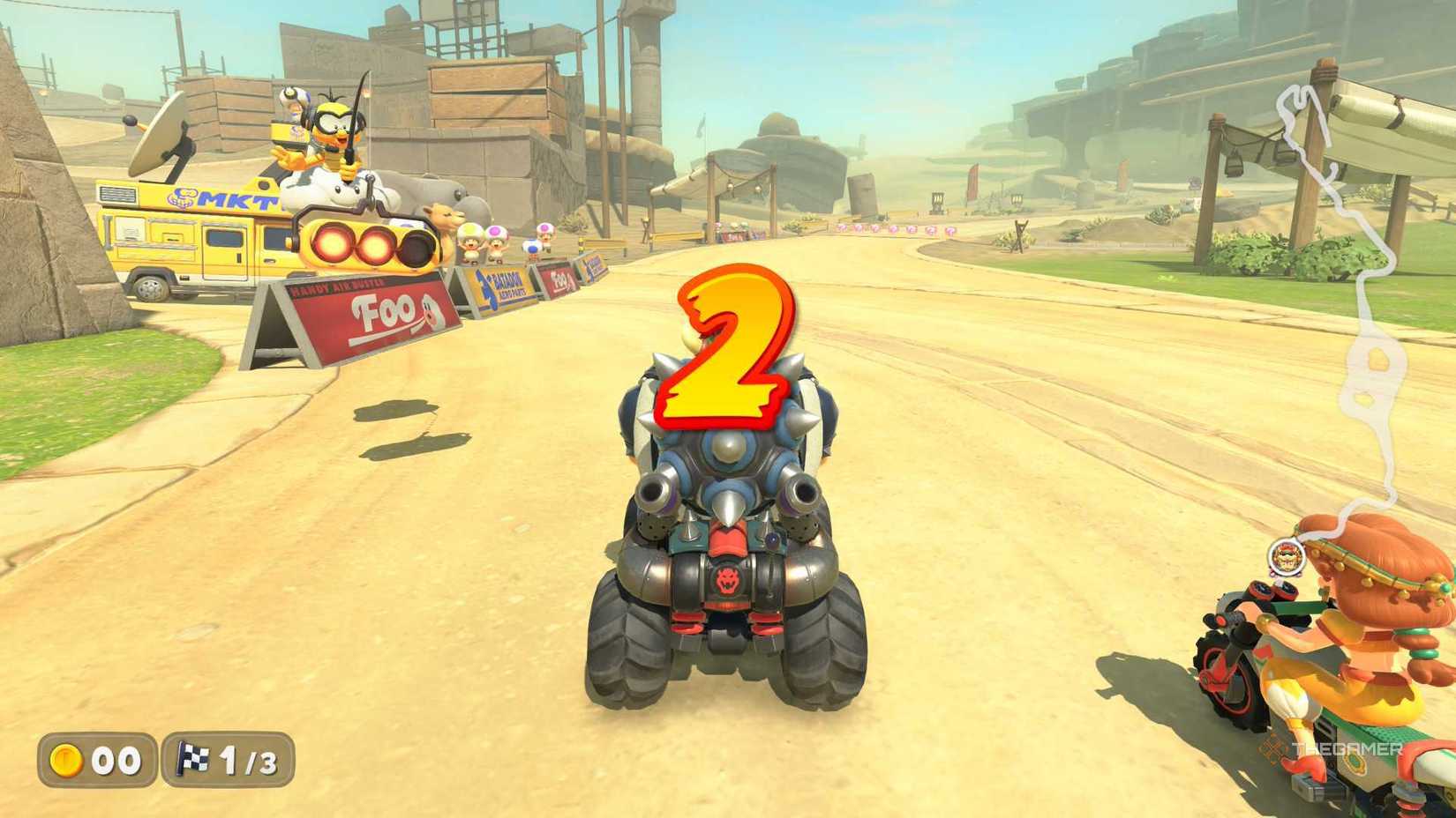 How To Get A Starting Boost In Mario Kart World
