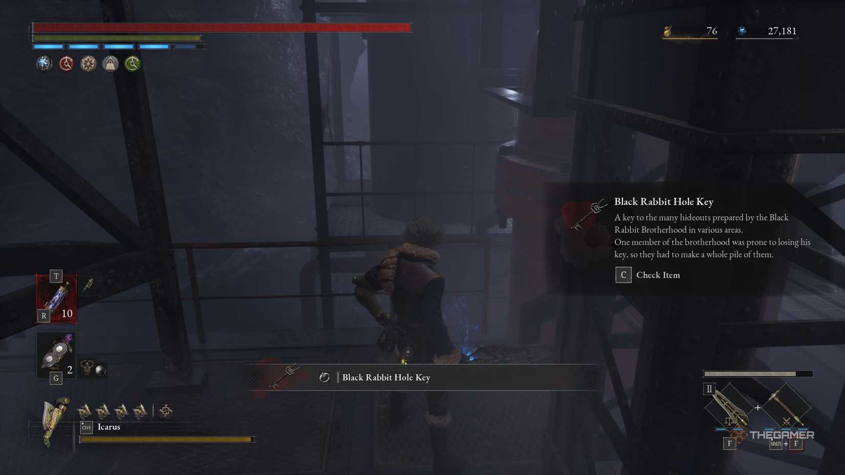 Where To Find Every Black Rabbit Keys In Lies Of P: Overture