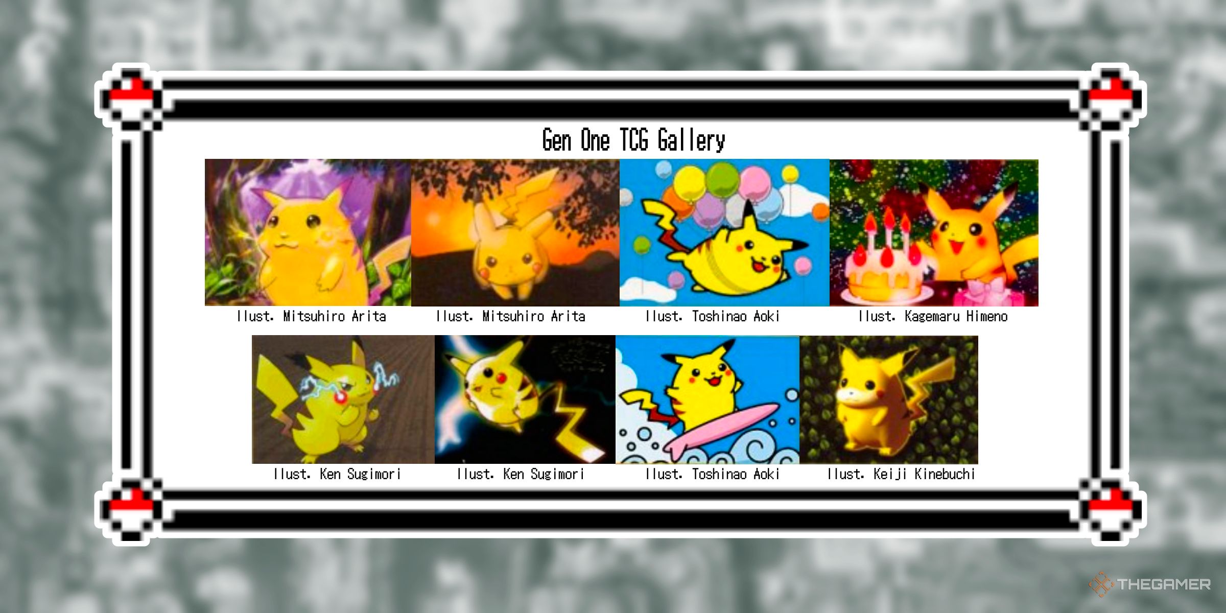 A Closer Look At Every Different Art Style Pikachu Has Had In Pokemon