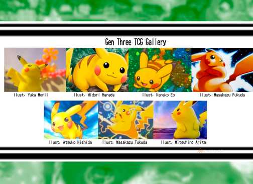 Pikachu Change A Closer Look At Every Different Art Style Pikachu Has Had In Pokemon