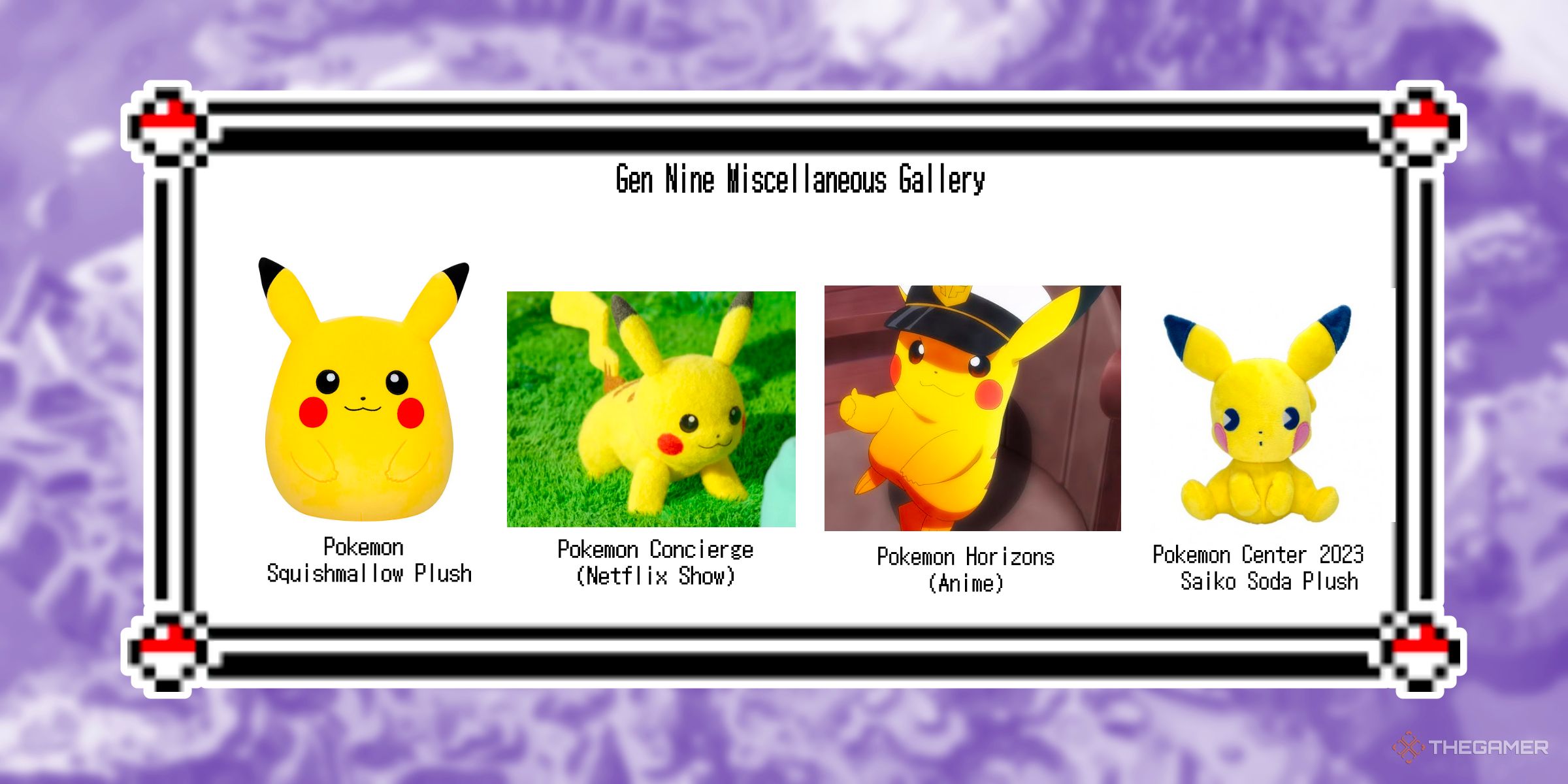 A Closer Look At Every Different Art Style Pikachu Has Had In Pokemon