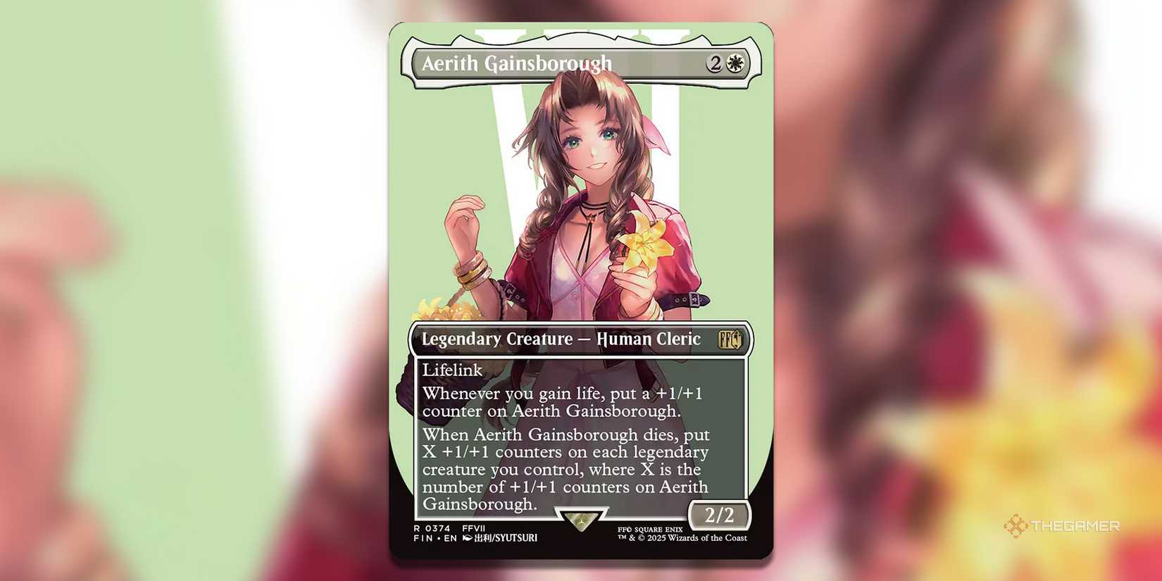 If You Love Aerith, These Are The Best Cards Starring Her From Magic: The  Gathering's Final Fantasy Set