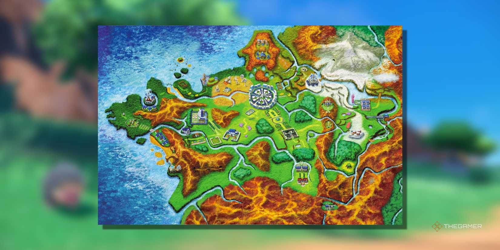 Kalos Map Pokemon Kalos Region Map