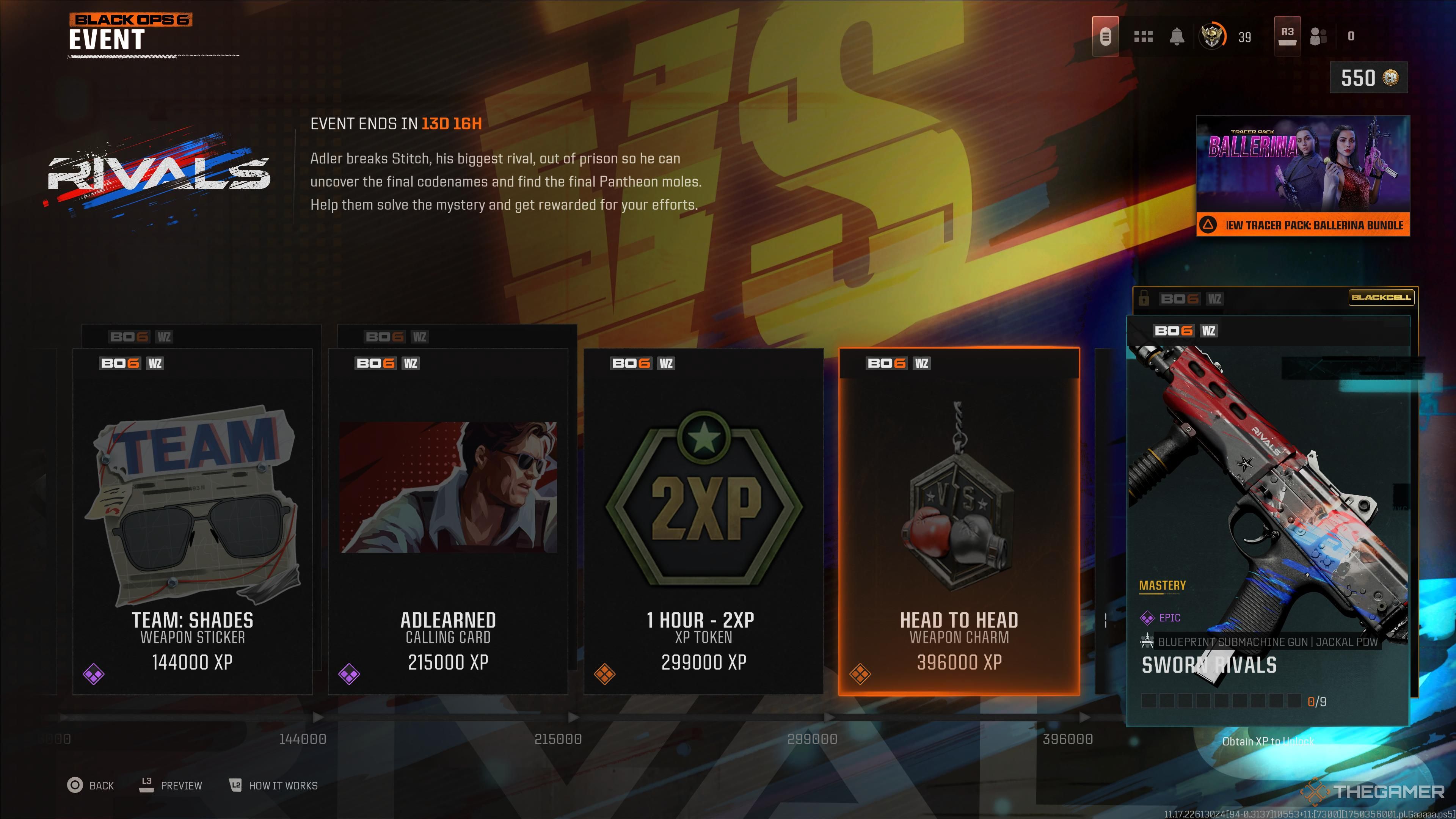 Rivals Event Rewards And How To Unlock Them In Black Ops 6