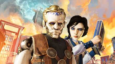 Characters alongside Clockwork Revolution and BioShock Infinite.