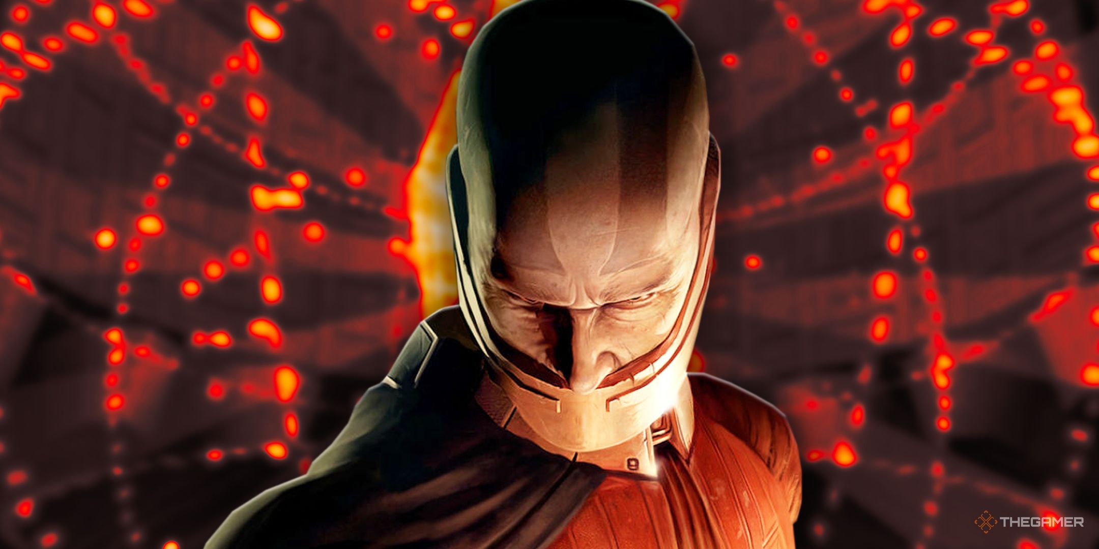 Darth Malek in The Dark Knights of the Old Republic screenshot.