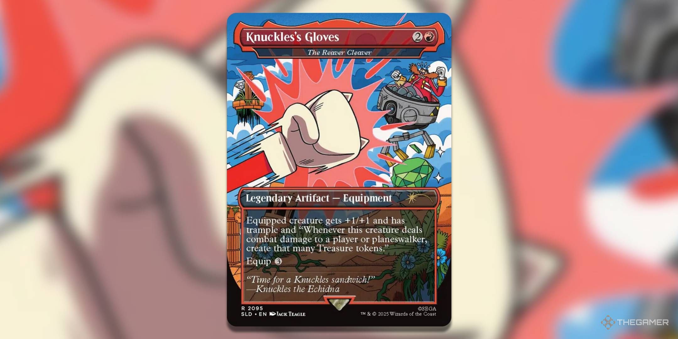 How To Build A Knuckles The Echidna Commander Deck In MTG