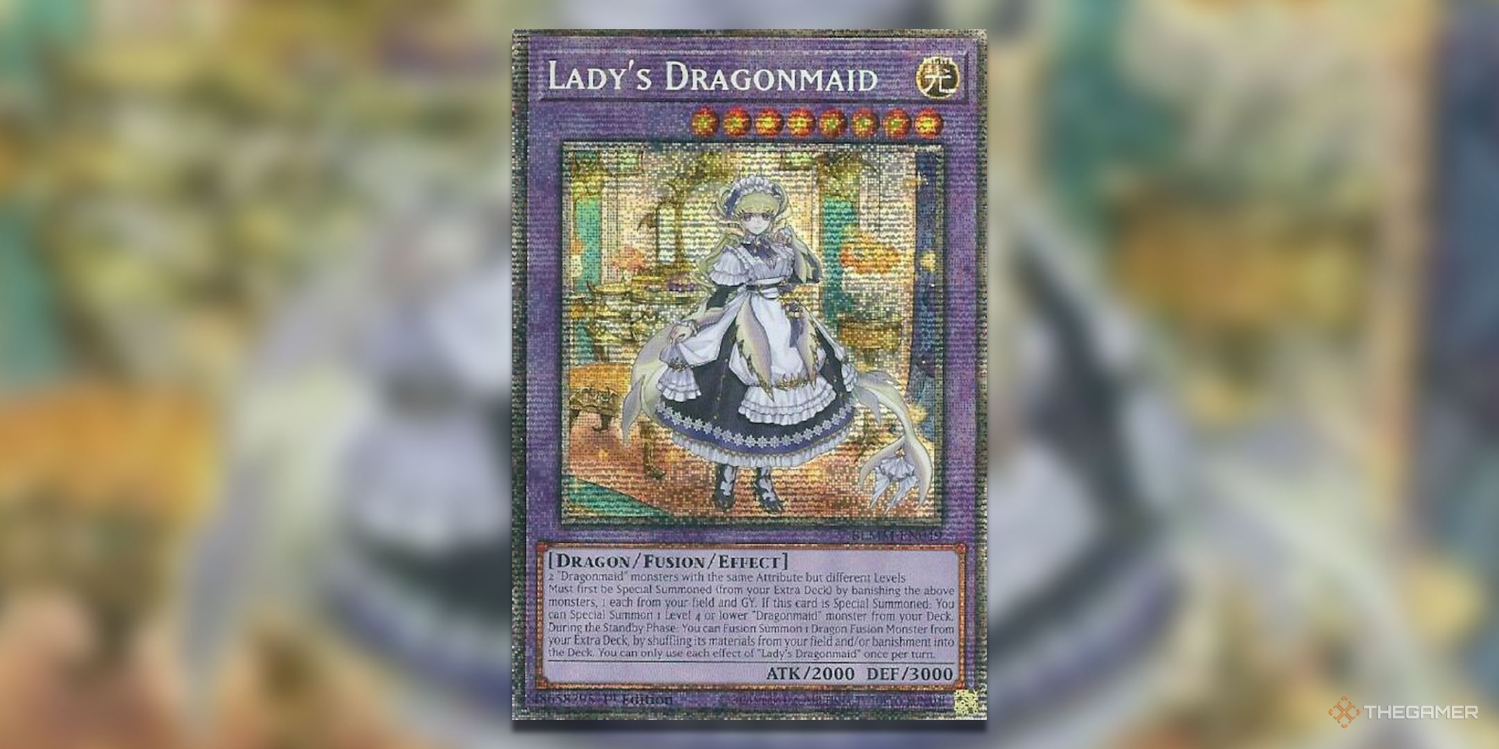 遊戯王 BLMM-EN049 ドラゴンメイド・ラティス Lady's Dragonmaid