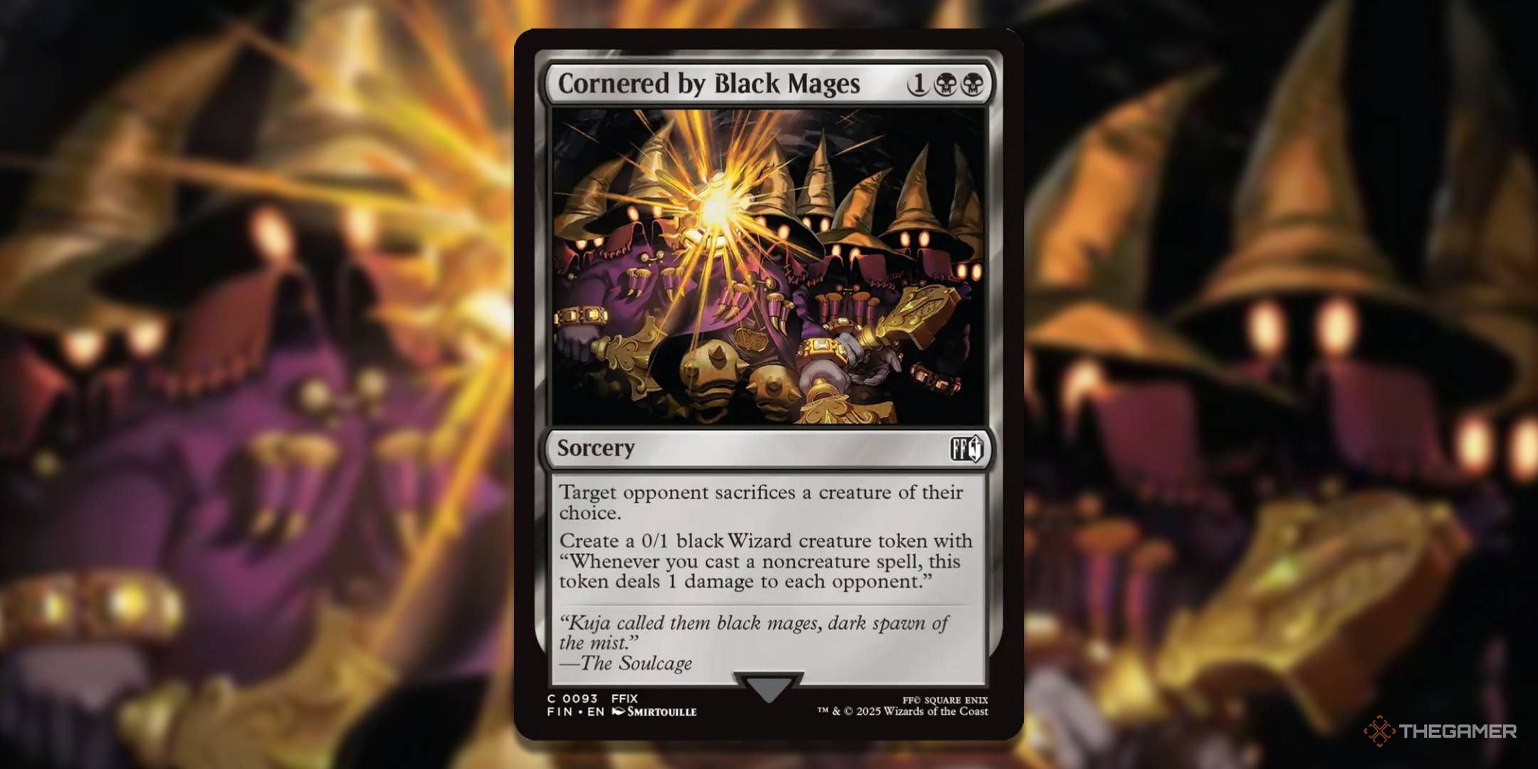 black mage cards mtg Little - Card Sleeves, 104ct, Standard Size, Smooth Whenever you cast a noncreature spell MTG Best Brawl Black Wizards