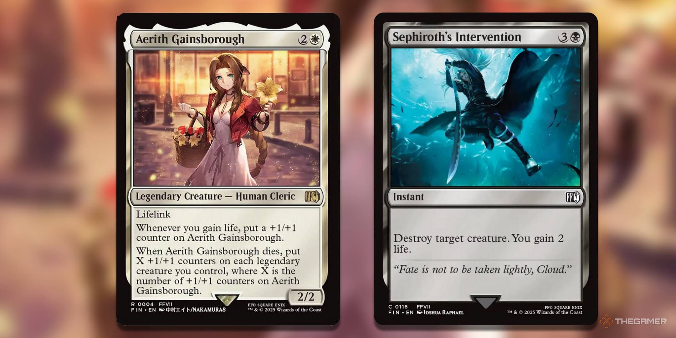 10 Pivotal Final Fantasy 7 Moment Represented In Magic: The Gathering