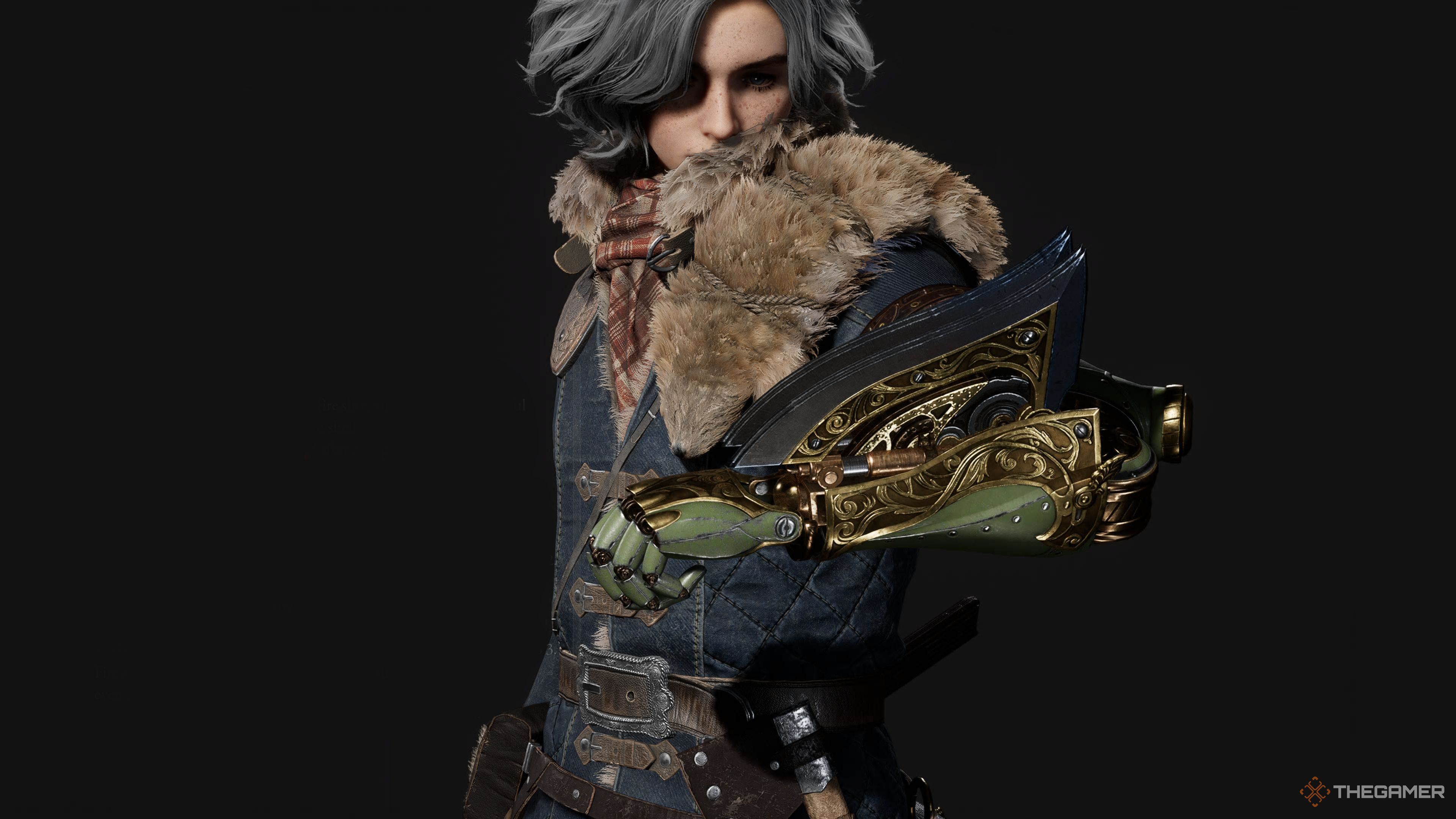 P looking at the Icarus legion arm in Lies Of P Overture