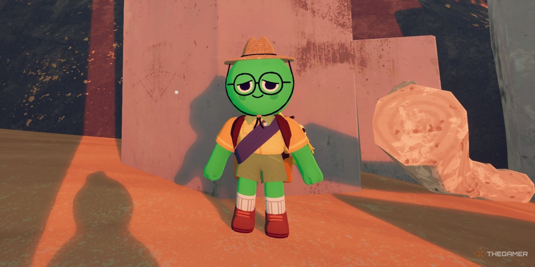 Peak guy standing in Peak.