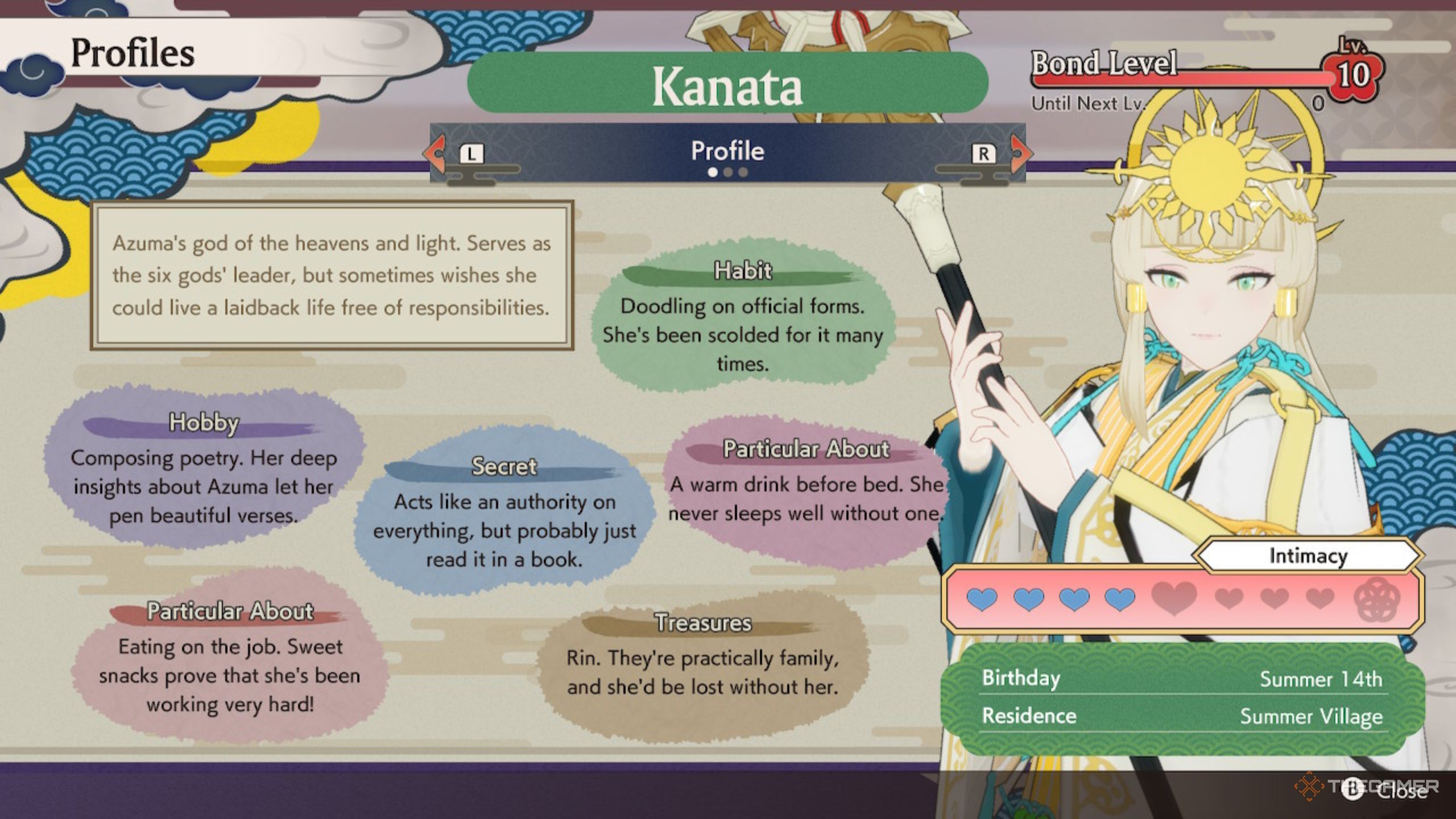 Best Gifts And Hangouts For Kanata In Rune Factory: Guardians Of Azuma