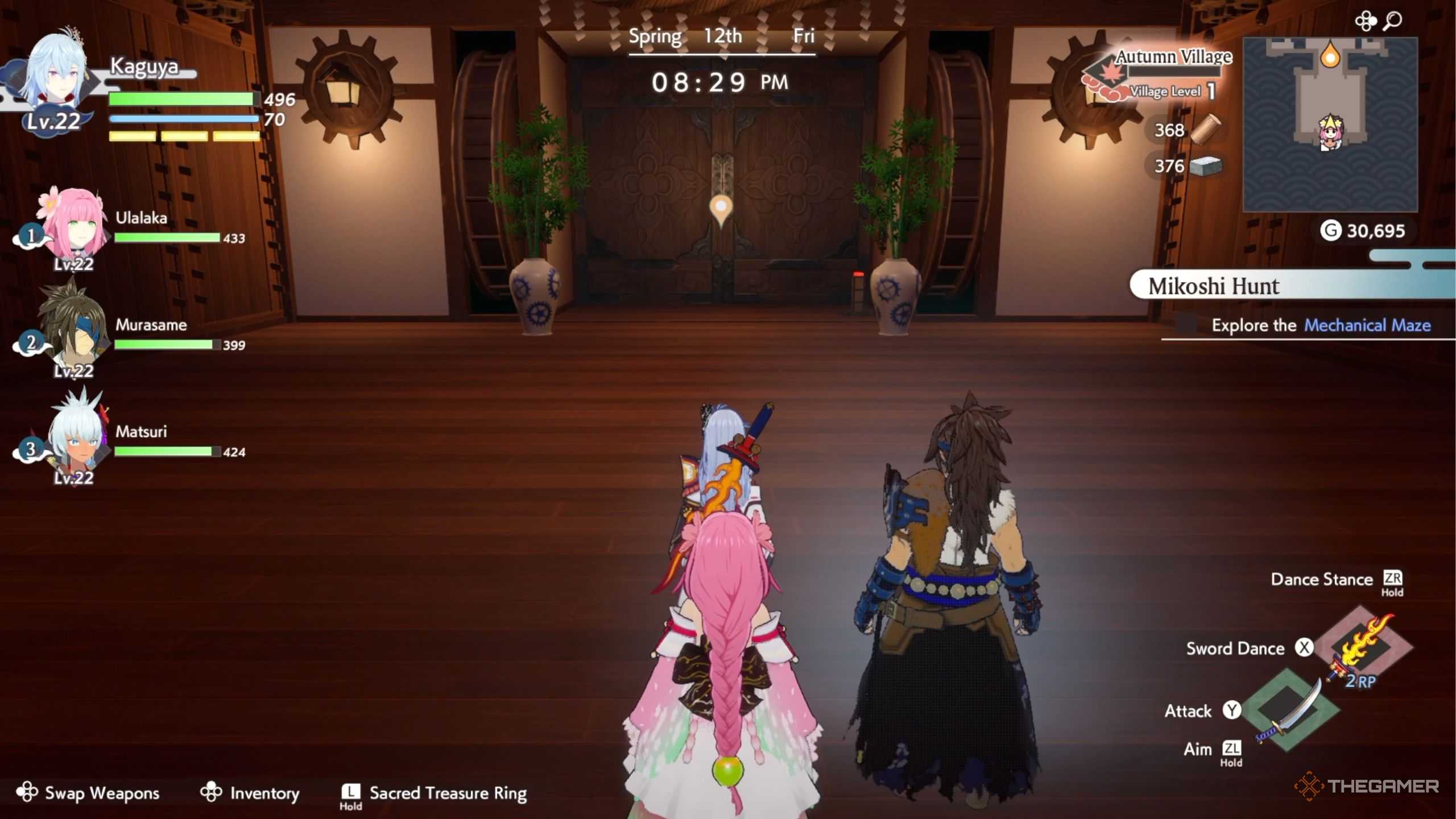 Magic Rune Mech How To Open The Final Door Of Mechanical Maze In Rune Factory ...