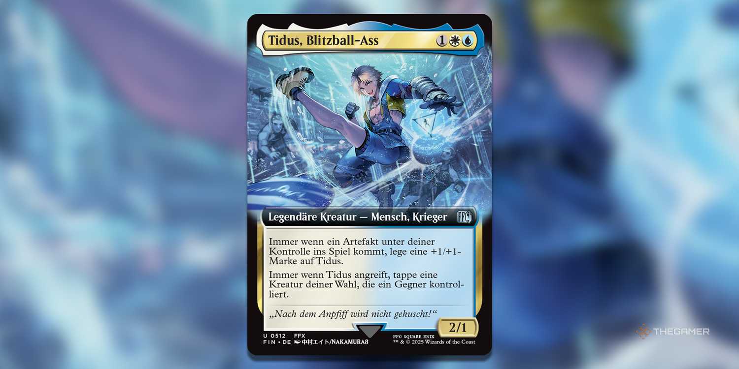 Tidus Has The Best German Name In MTG's Final Fantasy Crossover Tidus Has The Best German Name In MTG's Final Fantasy Crossover
