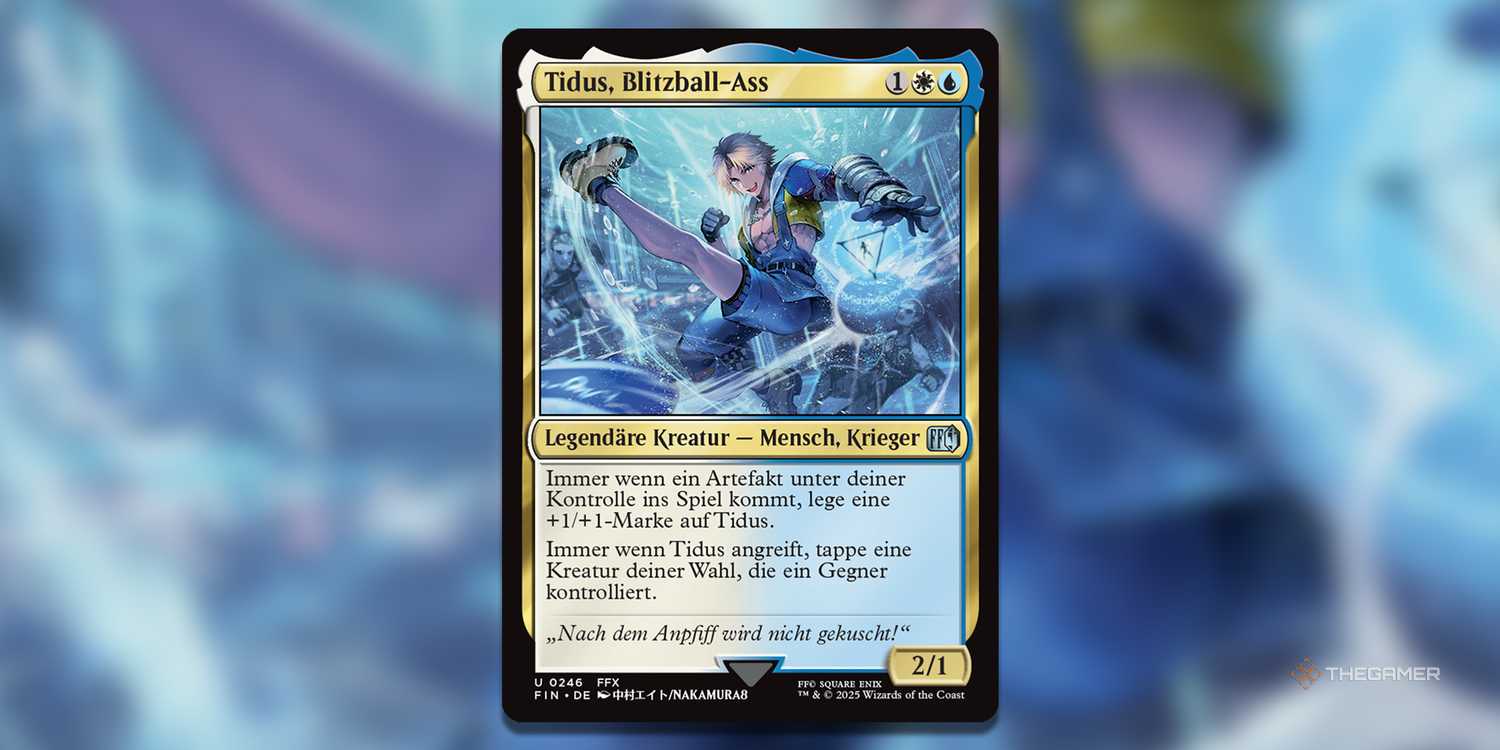 Tidus Has The Best German Name In MTG's Final Fantasy Crossover Tidus Has The Best German Name In MTG's Final Fantasy Crossover