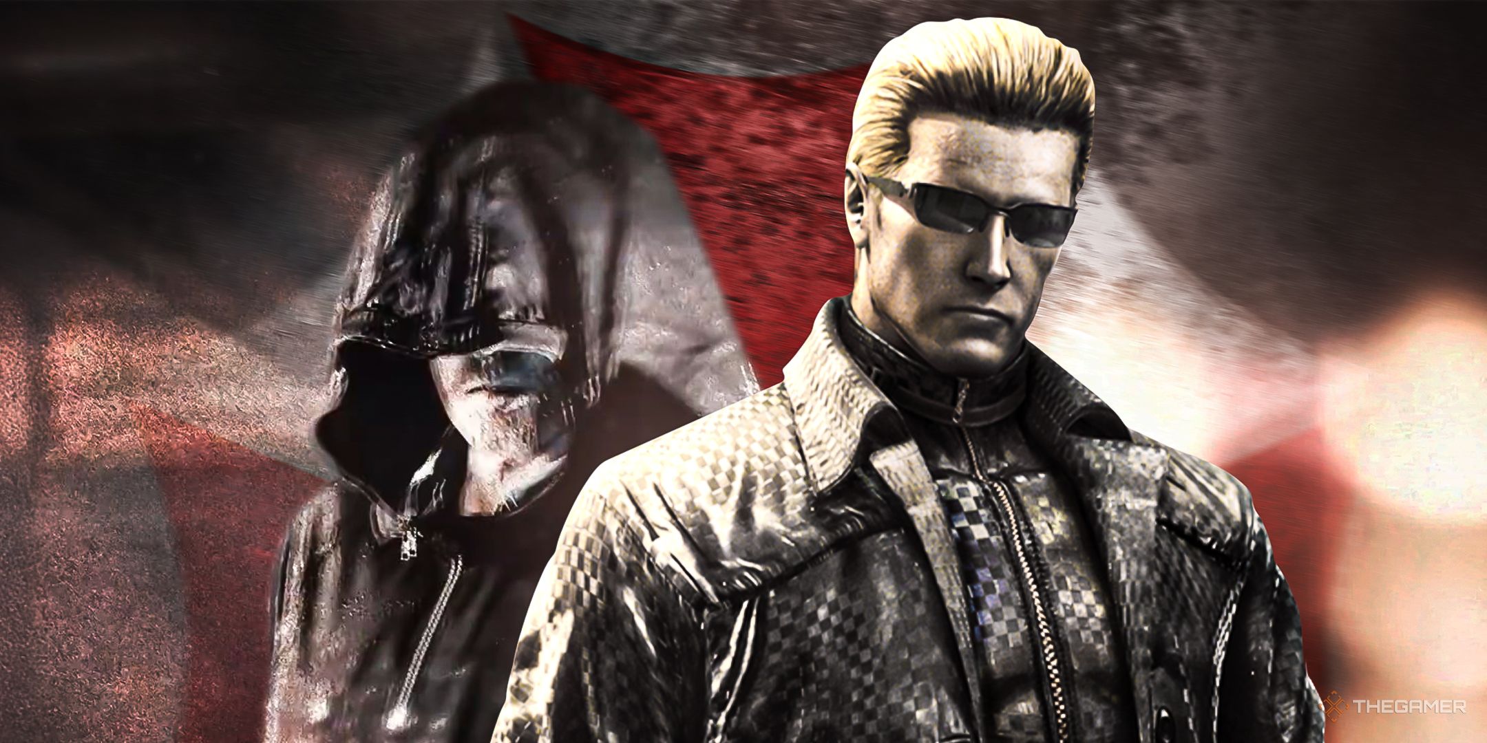wesker-from-resident-evil-5-and-the-hooded-figure-from-requiem-over-a-grungy-umbrella-logo.jpg