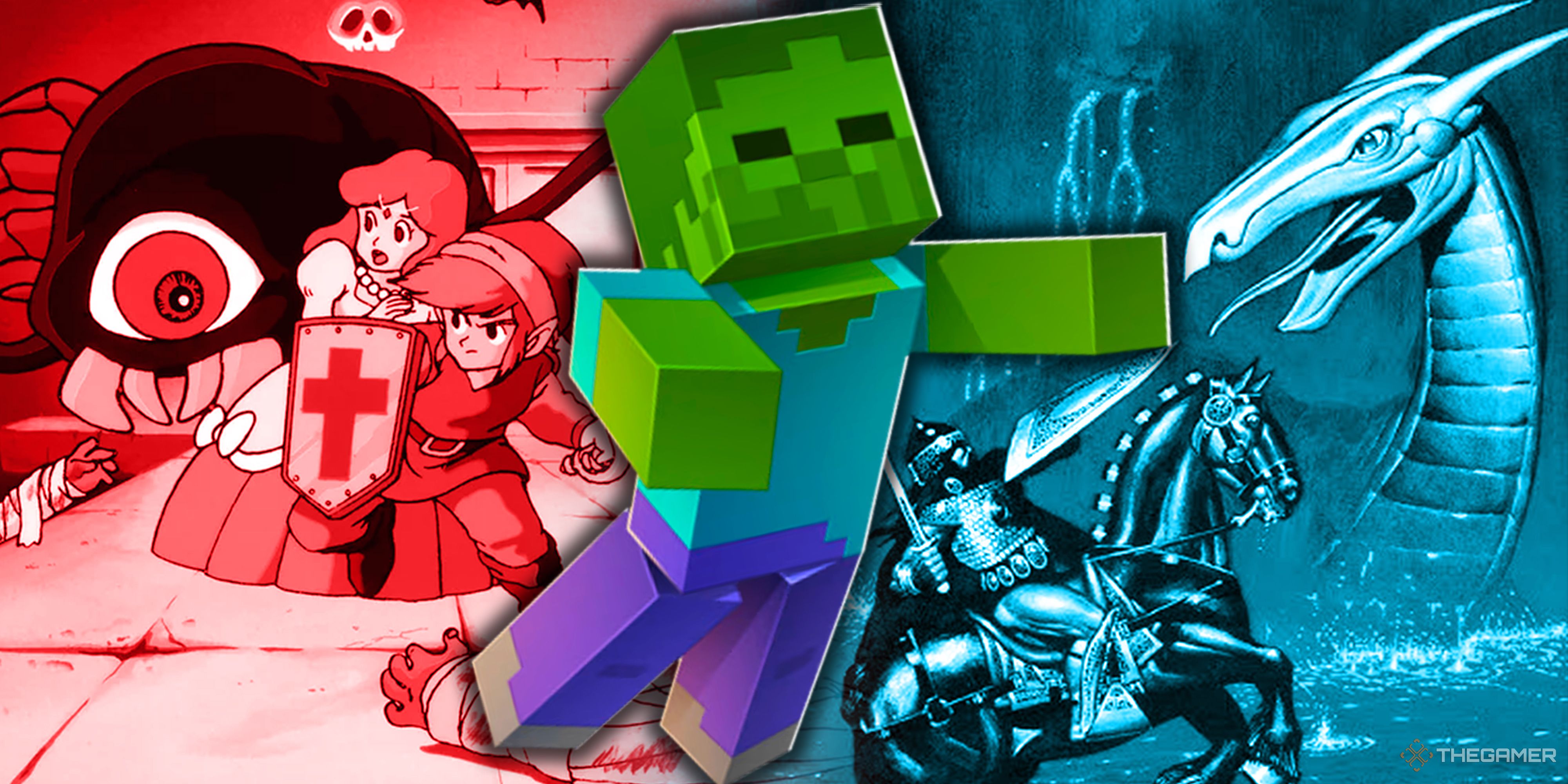 The Legend of Zelda, Minecraft and Ultima I The First Age of Darkness.