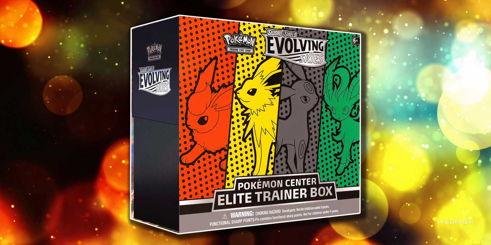 evolving skies booster box etb POKÉMON TCG Sword and Shield – Evolving Skies Elite Trainer Box (ETB) main image 0