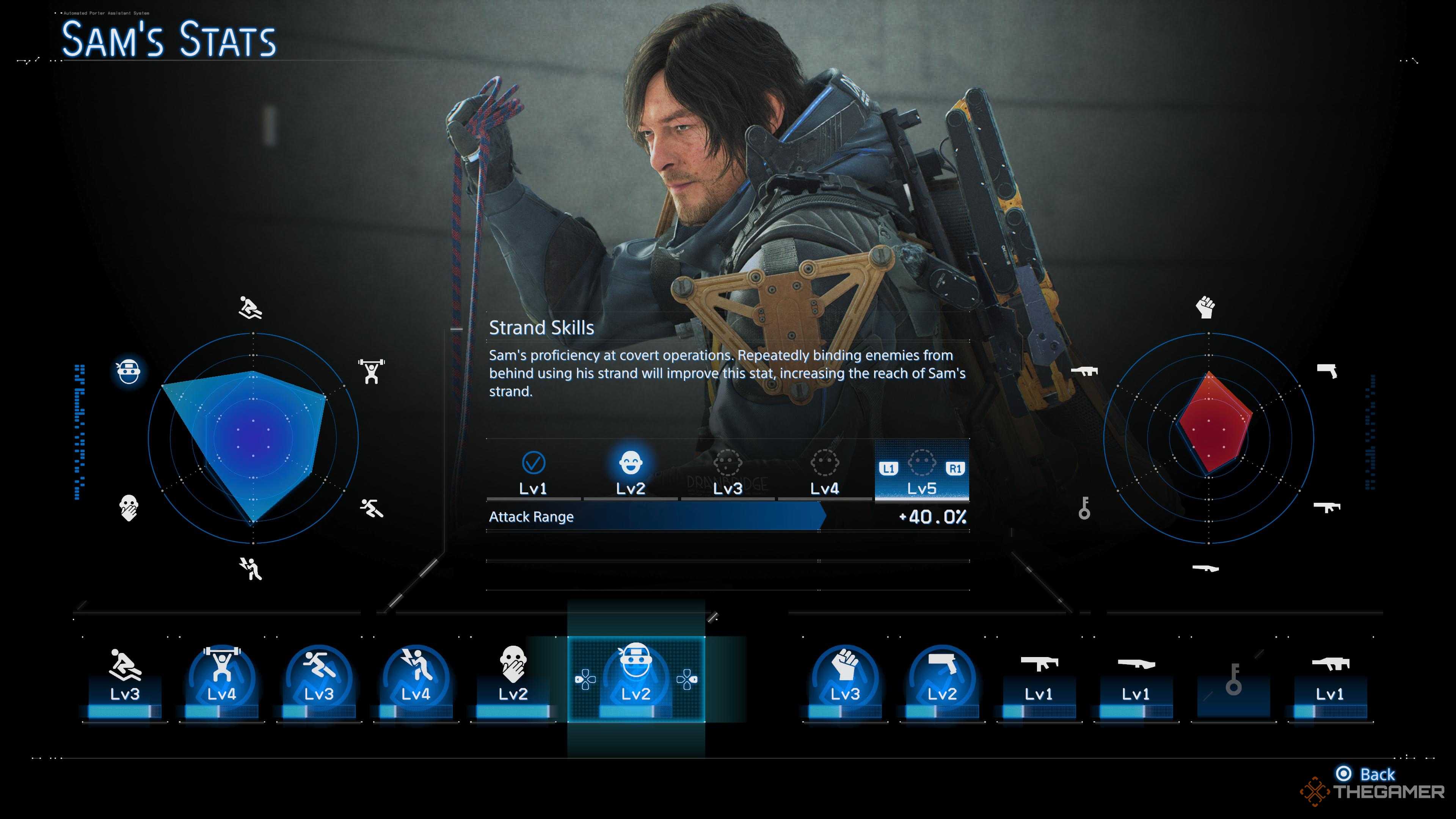 Death Stranding Rate What Stats Affect And How To Upgrade Them In Death Stranding 2