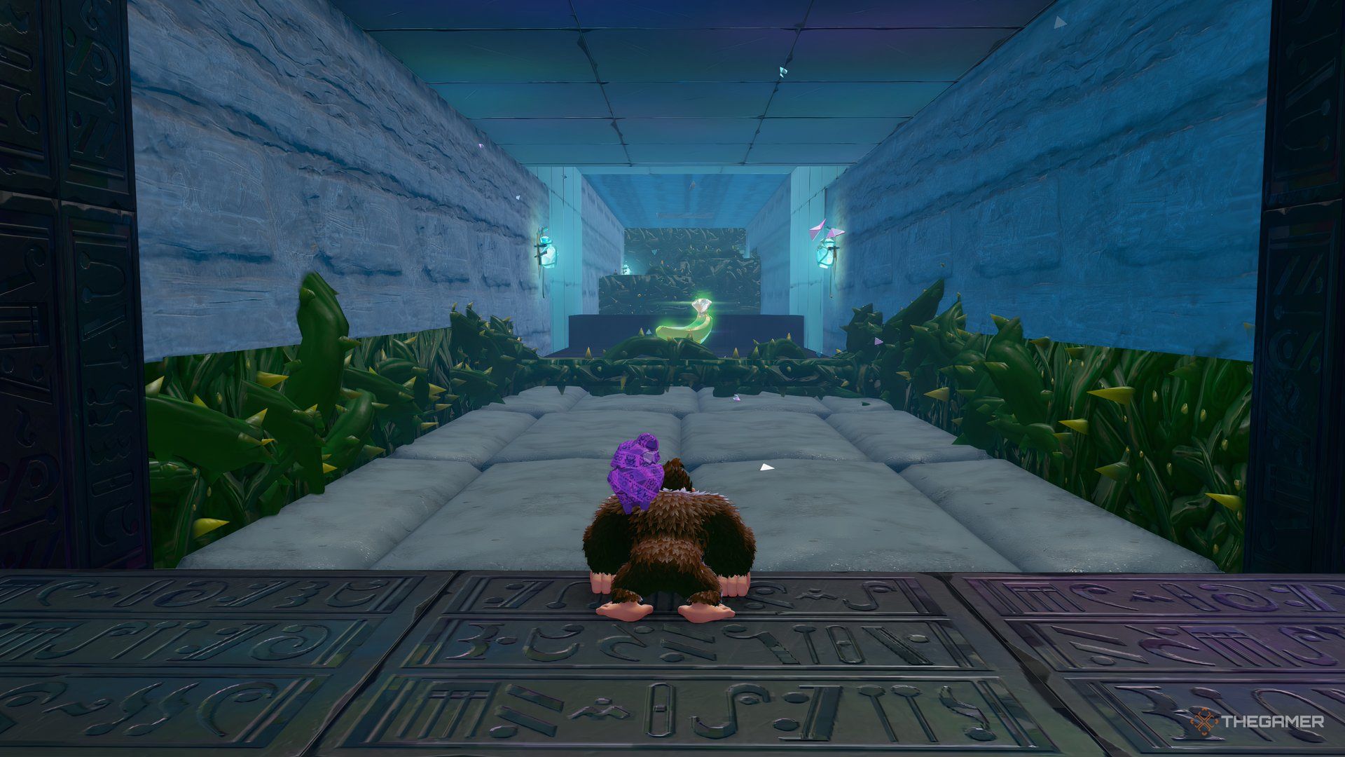 How To Find Every Banandium Gem In Thorn-Choked Conveyor In Donkey
