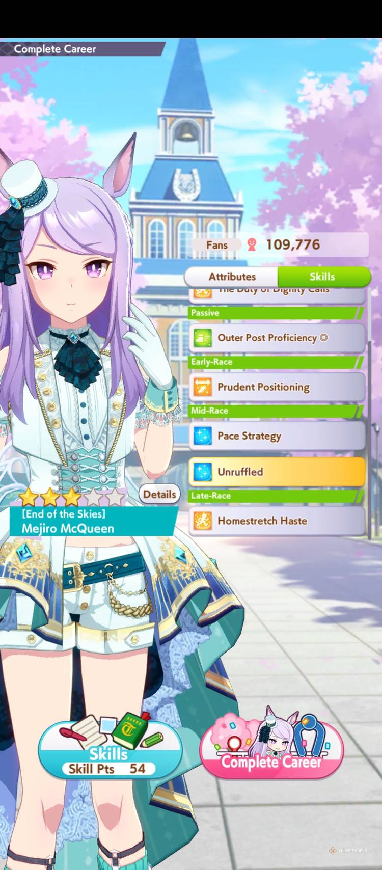 Best End Of The Skies Mejiro McQueen Build For Umamusume: Pretty Derby