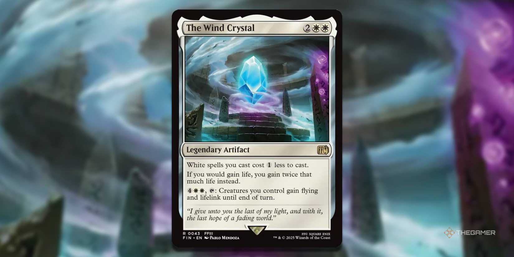 hope final fantasy mtg Terra, Herald of Hope main image 1