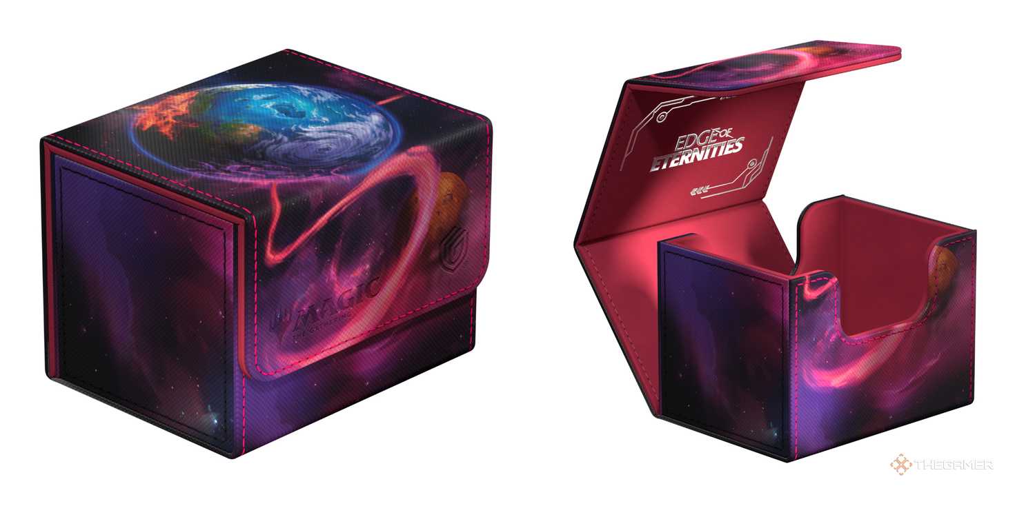 Ultra Pro - Deck Box Edge of Eternities - Premium Alcove Edge Ultra Pro - Deck Box Edge of Eternities - Premium Alcove Edge