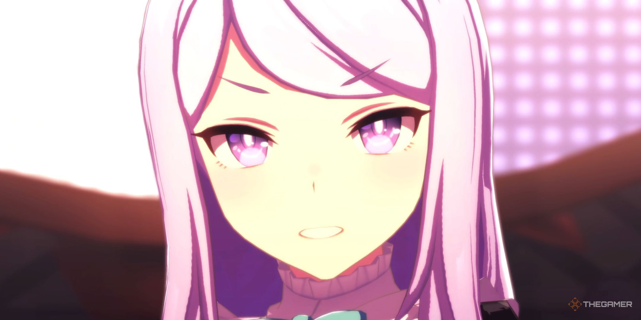 Umamusume Pretty Derby Mejiro McQueen closeup.