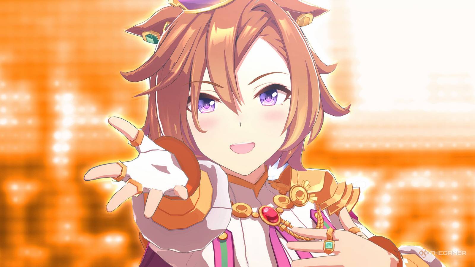 umamusume green dress orange hair Umamusume: Pretty Derby Rolecos Anime Sunlit Silence Suzuka Uma