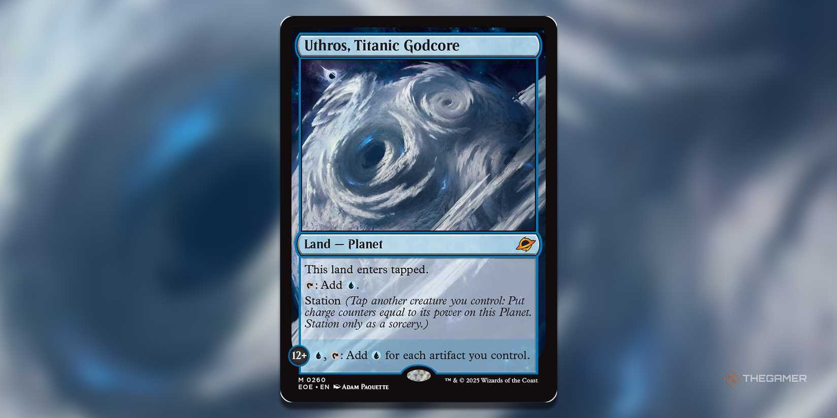 titanic mtg card Growth AP WolfSkullJack Art Station (Tap another creature you control How Does Edge OF Eternities'