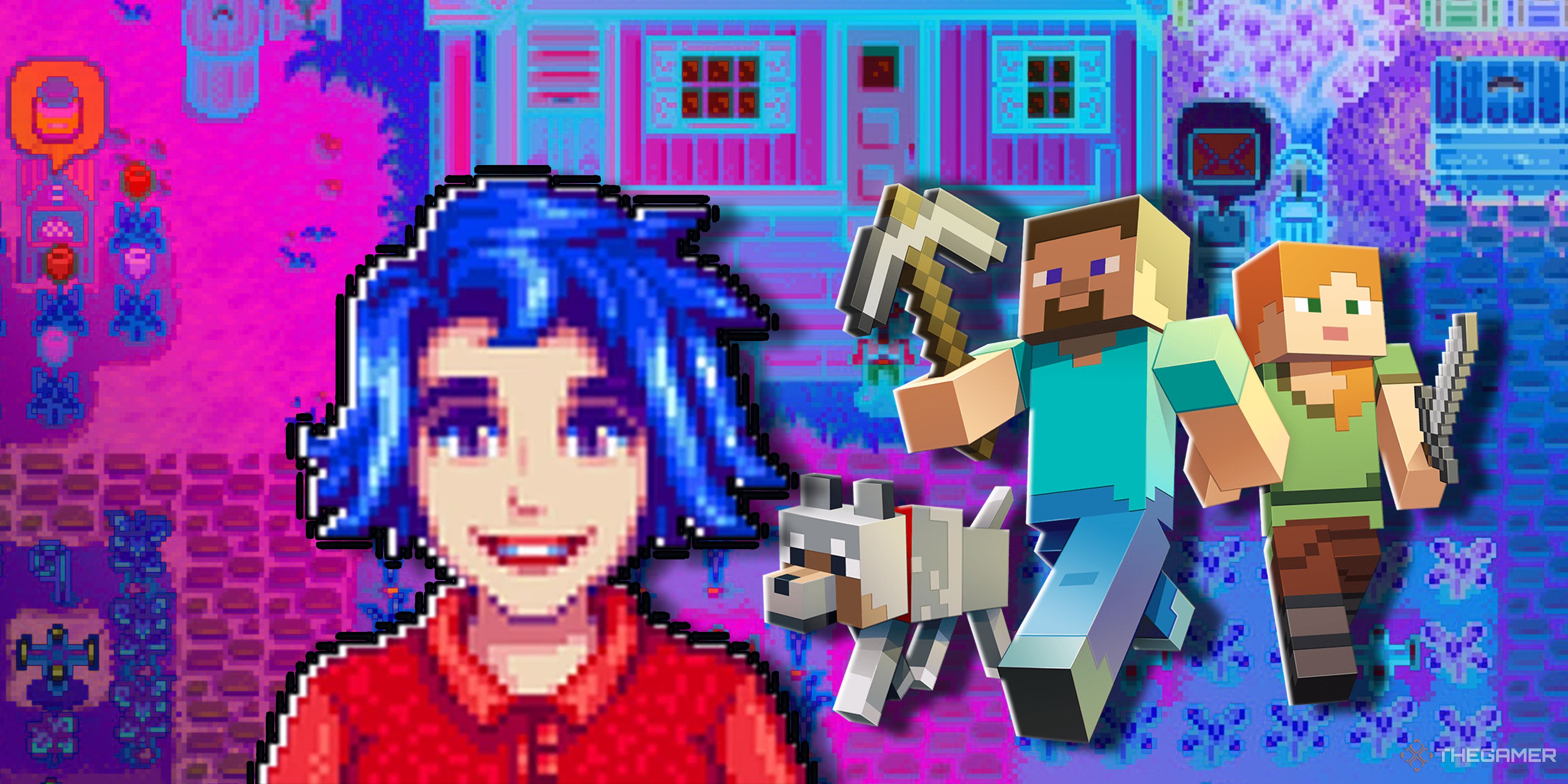 Stardew Valley and Minecraft.