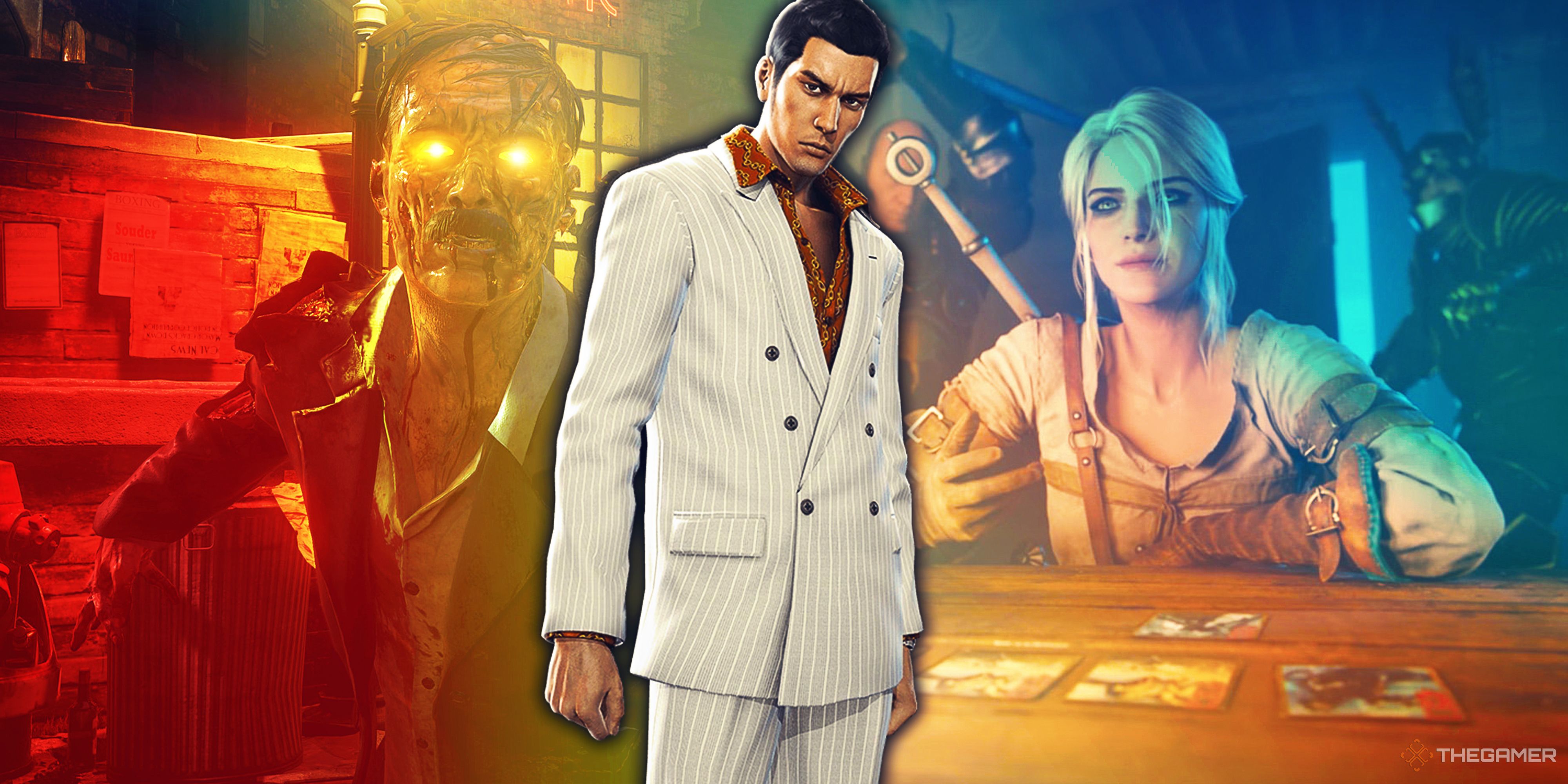 Call Of Duty: Black Ops 3 Zombies, Yakuza 0 and The Witcher 3 Gwent