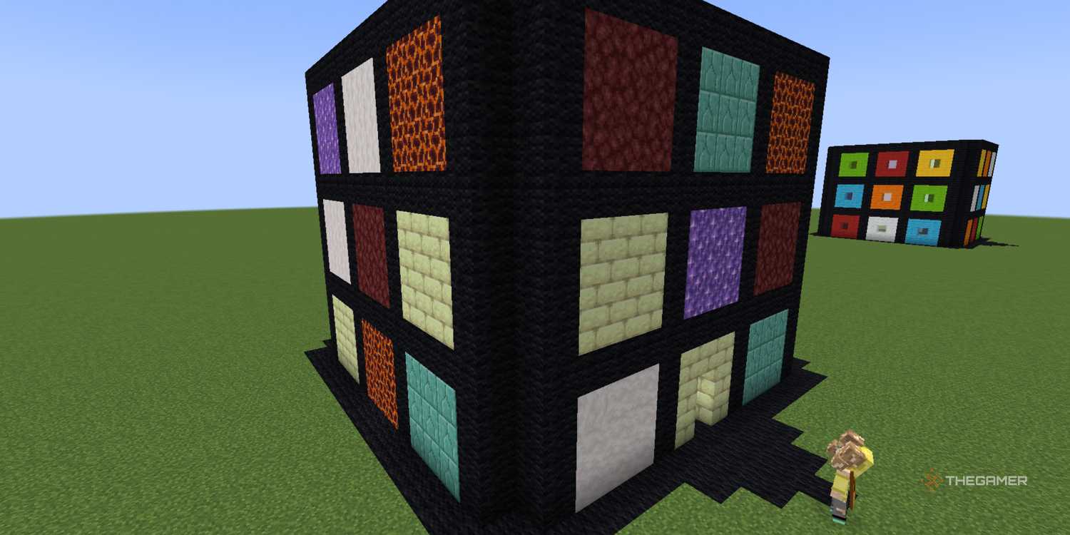 Cube House Module Modern Cube House Minecraft