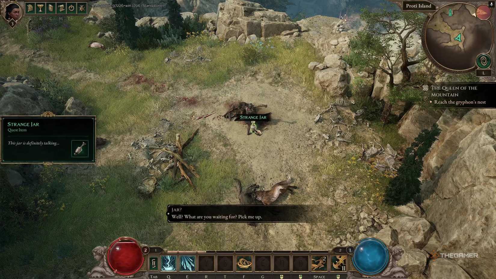 A Strange Jar in Titan Quest 2.