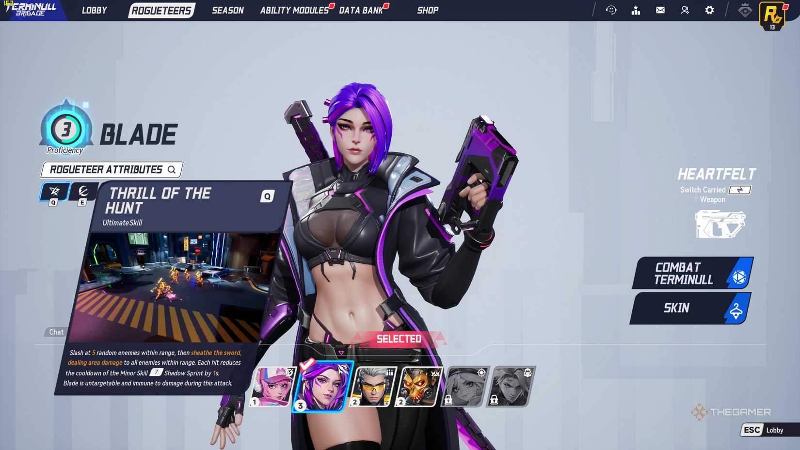 How To Build Blade In Terminull Brigade