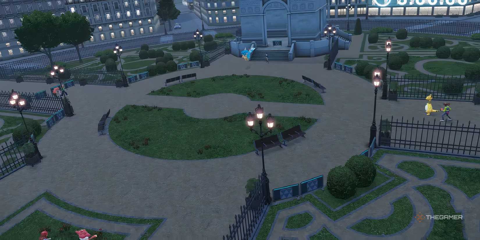 Four players about using war mode if four players go to Pokémon Kiribadurs.