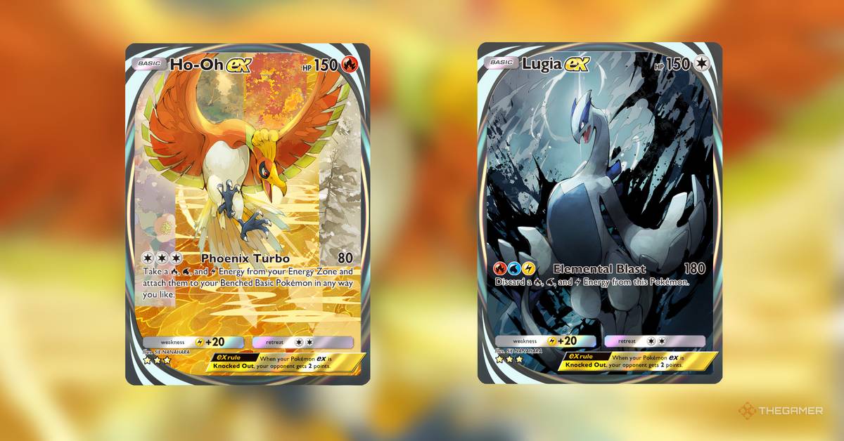 You Can Now Appreciate Pokemon TCG Pocket's Ho-Oh And Lugia