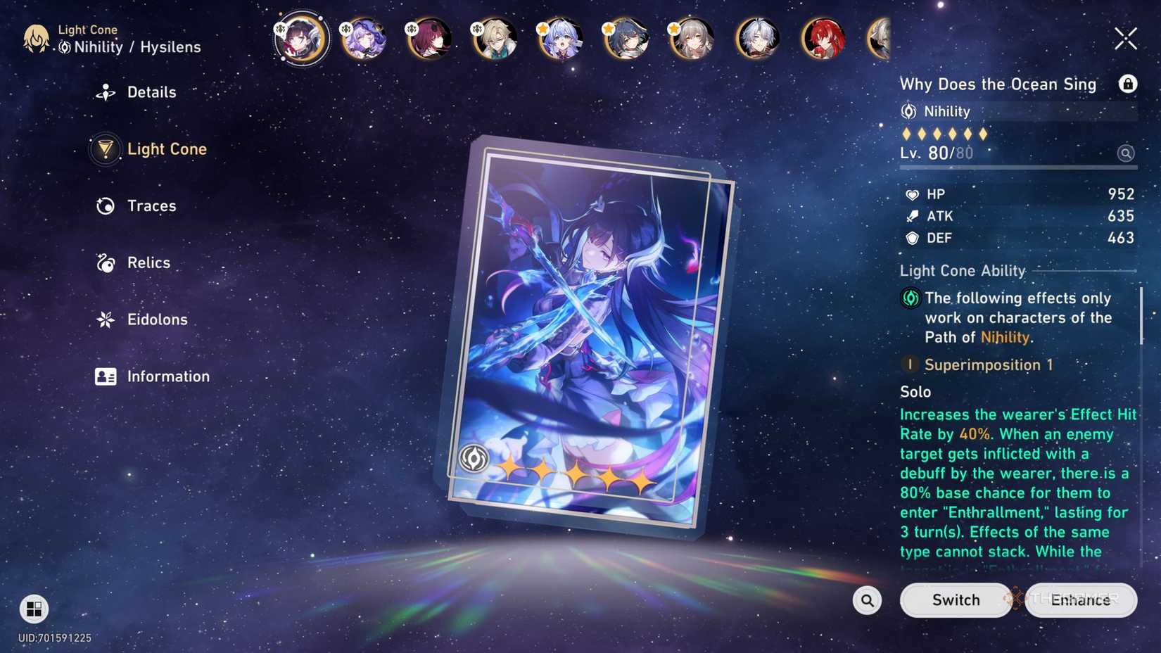 Hsr Rin Light Cone The Best Build, Light Cones, And Relics For Hysilens In HSR